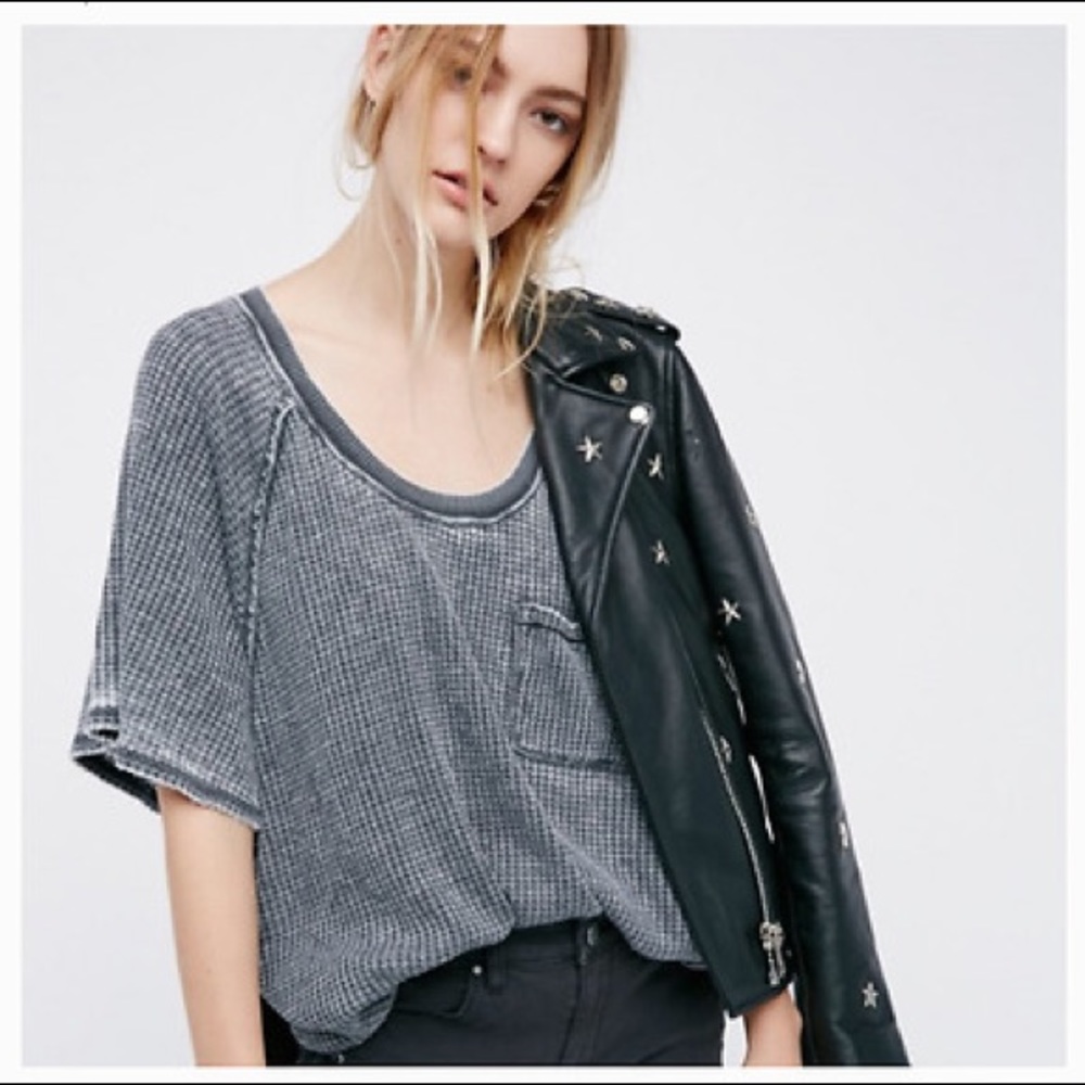 We the Free by Free People “Fairmont” thermal tee